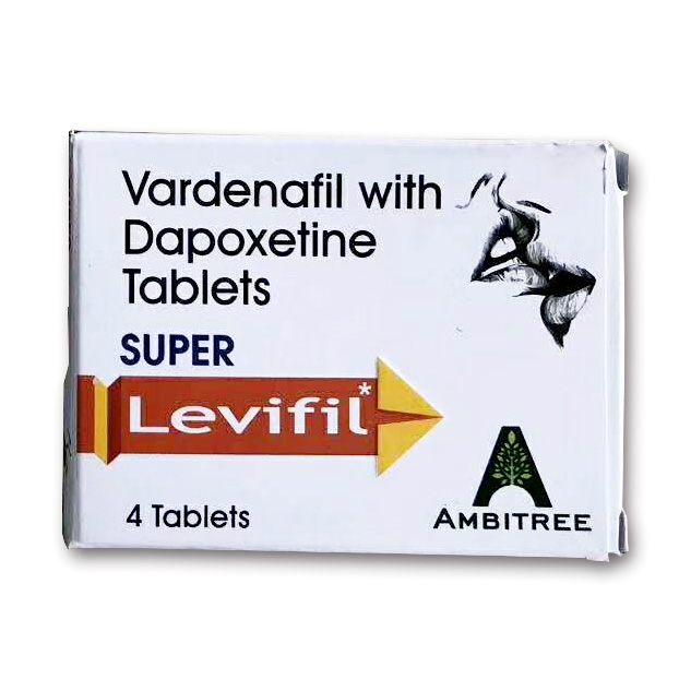 雙效樂威壯4粒 Super Levifil 超級levitra 80mg